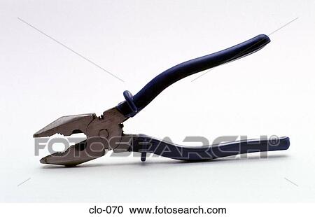 Stock Image - Pair of Pliers. Fotosearch
