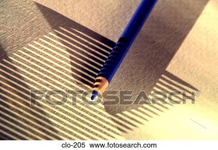 Pencil in Linear Shadows View Large Photo Image Stock Photography - Pencil in Linear Shadows. Fotosearch