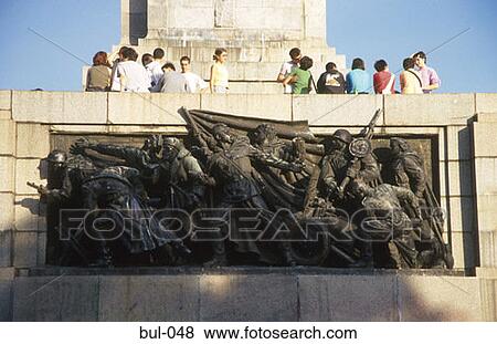 People on the Soviet Army Monument Sofia Bulgaria View Large Photo Image Stock Photo - People on the Soviet Army Monument Sofia Bulgaria. Fotosearch