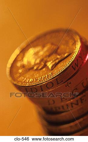 Pile of Pound Coins in Yellow Light View Large Photo Image Stock Photograph - Pile of Pound Coins in Yellow Light. Fotosearch