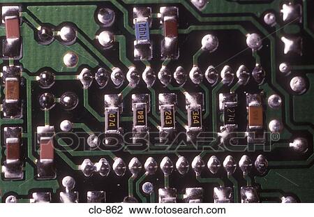 Printed Circuit Board View Large Photo Image Stock Image - Printed Circuit Board. Fotosearch