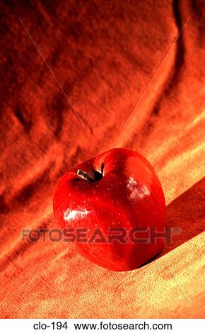Red Apple on Desk View Large Photo Image Picture - Red Apple on Desk. Fotosearch