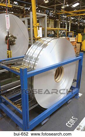 Roll of Sheet Metal in Rack awaiting Processing View Large Photo Image Stock Image - Roll of Sheet Metal in Rack awaiting Processing. Fotosearch