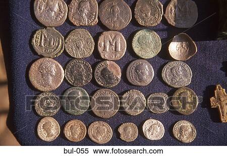 Stock Photography - Roman Coins Sofia Bulgaria. Fotosearch