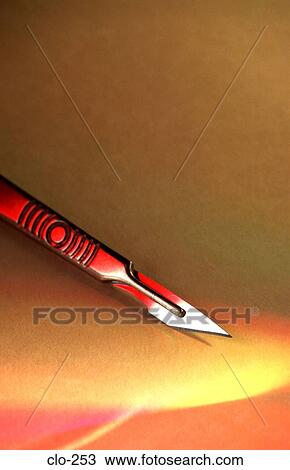 Scalpel under coloured Light View Large Photo Image Stock Image - Scalpel under coloured Light. Fotosearch