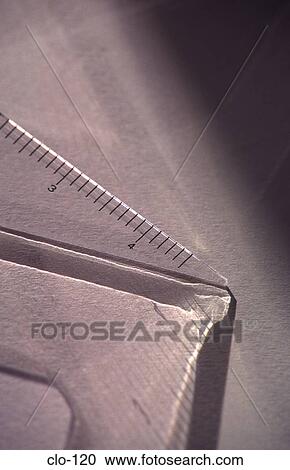Stock Image - Set Square Point. Fotosearch