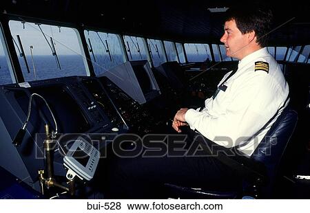 Ship Pilot on Bridge of Ship in English Channel View Large Photo Image Stock Photo - Ship Pilot on Bridge of Ship in English Channel. Fotosearch