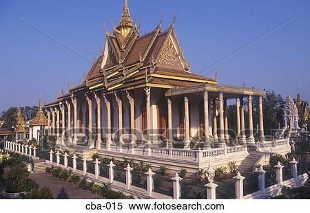 Silver Pagoda Royal Palace Phnom Penh Cambodia View Large Photo Image Stock Photography - Silver Pagoda Royal Palace Phnom Penh Cambodia. Fotosearch