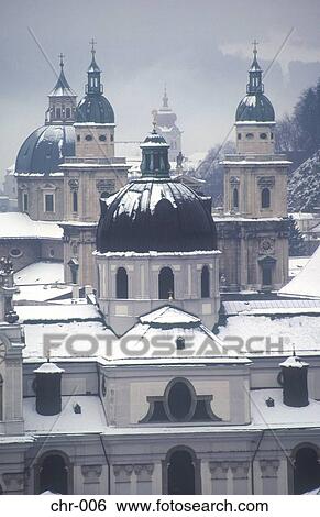 Snow Covered Cityscape Salzburg Austria View Large Photo Image Stock Photograph - Snow Covered Cityscape Salzburg Austria. Fotosearch