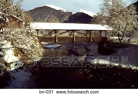 Snow Covered Footbridge Austria View Large Photo Image Stock Image - Snow Covered Footbridge Austria. Fotosearch