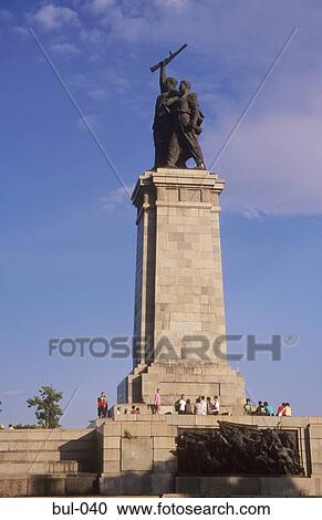 Soviet Army Monument Sofia Bulgaria View Large Photo Image Stock Image - Soviet Army Monument Sofia Bulgaria. Fotosearch