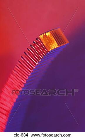 Sprung Metal Strip View Large Photo Image Picture - Sprung Metal Strip. Fotosearch