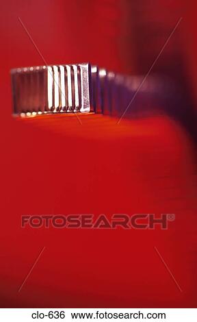 Sprung Metal Strip View Large Photo Image Stock Photograph - Sprung Metal Strip. Fotosearch