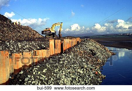 Steel Girder River Bank Reinforcement View Large Photo Image Stock Photo - Steel Girder River Bank Reinforcement. Fotosearch