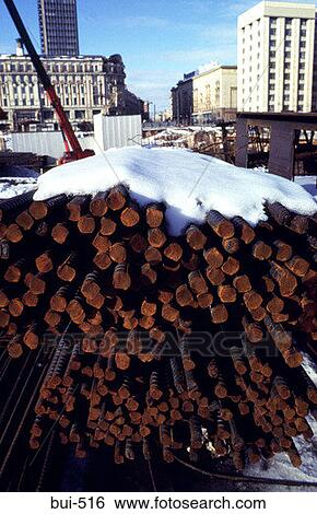 Steel Rods Central Moscow Construction Site Russia View Large Photo Image Stock Photograph - Steel Rods Central Moscow Construction Site Russia. Fotosearch