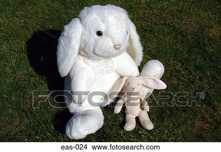 Stuffed Rabbits View Large Photo Image Picture - Stuffed Rabbits. Fotosearch