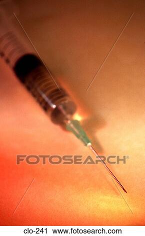 Syringe Under Coloured Light View Large Photo Image Stock Image - Syringe Under Coloured Light. Fotosearch