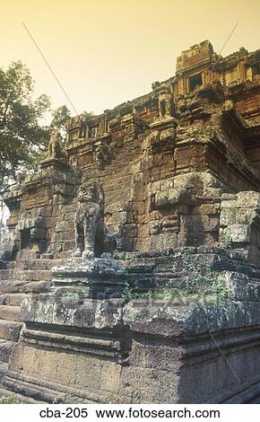 Temple of Phimeanakas Angkor Thom Cambodia View Large Photo Image Stock Photography - Temple of Phimeanakas Angkor Thom Cambodia. Fotosearch