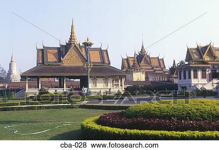 Stock Photo - The Royal Palace Phnom Penh Cambodia. Fotosearch