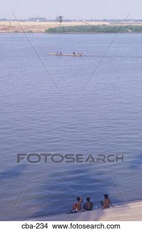 Tonle Sap River Phnom Penh Cambodia View Large Photo Image Picture - Tonle Sap River Phnom Penh Cambodia. Fotosearch