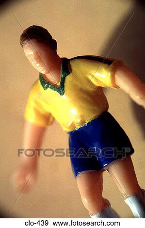 Toy Footballer View Large Photo Image Stock Photo - Toy Footballer. Fotosearch
