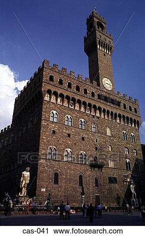 Vecchio Palace Florence Italy View Large Photo Image Stock Image - Vecchio Palace Florence Italy. Fotosearch