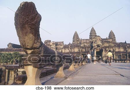 View of Angkor Wat Cambodia View Large Photo Image Stock Photo - View of Angkor Wat Cambodia. Fotosearch
