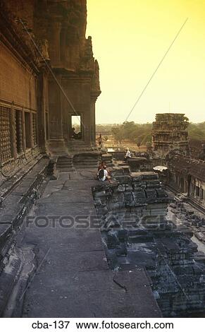 View of Angkor Wat Siem Reap Cambodia View Large Photo Image Stock Photo - View of Angkor Wat Siem Reap Cambodia. Fotosearch