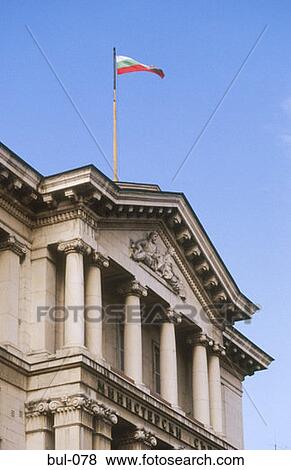 View of Façade of the Administrative Building Sofia Bulgaria View Large Photo Image Stock Photo - View of Façade of the Administrative Building Sofia Bulgaria. Fotosearch