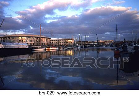 View of Floating Harbour Bristol UK View Large Photo Image Stock Photo - View of Floating Harbour Bristol UK. Fotosearch