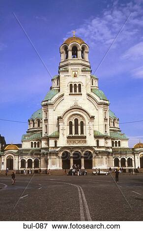 View of the Aleksander Nevski Church Sofia Bulgaria View Large Photo Image Stock Photo - View of the Aleksander Nevski Church Sofia Bulgaria. Fotosearch