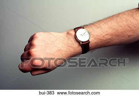 Watch on Man's Arm View Large Photo Image Stock Image - Watch on Man's Arm. Fotosearch