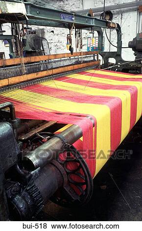 Weaving Machine in Textile Factory UK View Large Photo Image Stock Photo - Weaving Machine in Textile Factory UK. Fotosearch