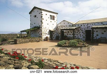 Whitewashed Buildings La Oliva Fuerteventura Canary Islands View Large Photo Image Stock Image - Whitewashed Buildings La Oliva Fuerteventura Canary Islands. Fotosearch