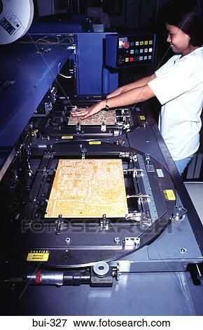 Woman Working on Circuit Board Manila Philippines View Large Photo Image Stock Photo - Woman Working on Circuit Board Manila Philippines. Fotosearch