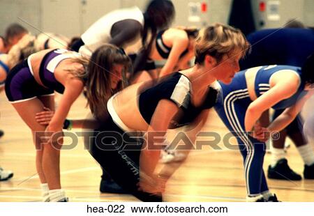 Stock Image - Aerobics Class. Fotosearch