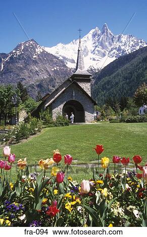 Alpine Church France View Large Photo Image Picture - Alpine Church France. Fotosearch
