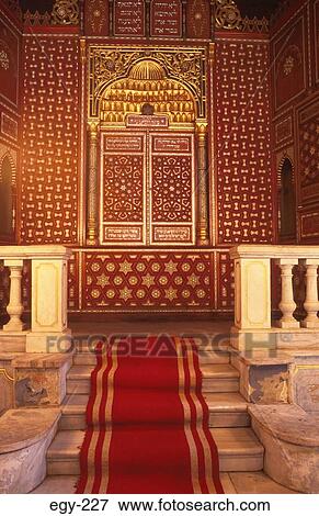 Altar End of Synagogue Cairo Egypt View Large Photo Image Stock Photo - Altar End of Synagogue Cairo Egypt. Fotosearch