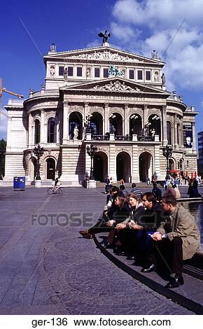 Alte Oper (Old Opera) Building Frankfurt Germany View Large Photo Image Stock Photograph - Alte Oper (Old Opera) Building Frankfurt Germany. Fotosearch