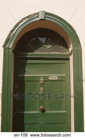 Stock Photo - Arched Doorway County Kildare Ireland. Fotosearch