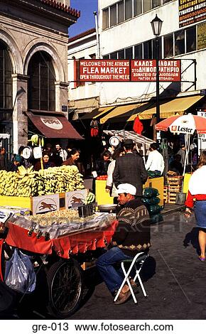 Athens Flea Market View Large Photo Image Stock Image - Athens Flea Market. Fotosearch