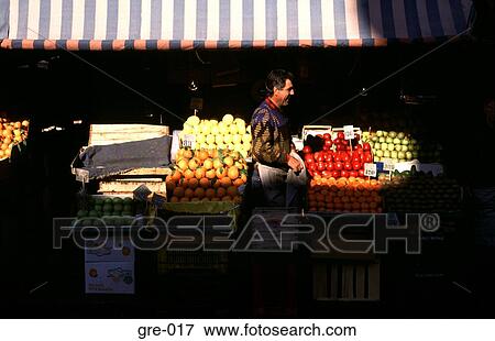 Athens Fruit Stall View Large Photo Image Stock Photo - Athens Fruit Stall. Fotosearch