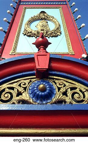 Stock Image - Base of Weymouth Jubilee Clock Dorset England. Fotosearch