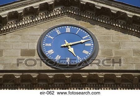Blue Clock Trinity College Dublin Ireland View Large Photo Image Stock Image - Blue Clock Trinity College Dublin Ireland. Fotosearch