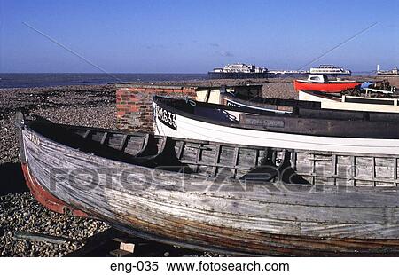 Boats along the Beach Brighton England UK View Large Photo Image Stock Photography - Boats along the Beach Brighton England UK. Fotosearch