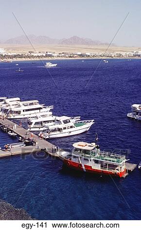 Boats Moored by Beach Sharm el-Sheik Egypt View Large Photo Image Stock Image - Boats Moored by Beach Sharm el-Sheik Egypt. Fotosearch