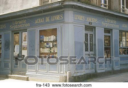 Book Shop St Malo Brittany France View Large Photo Image Stock Image - Book Shop St Malo Brittany France. Fotosearch