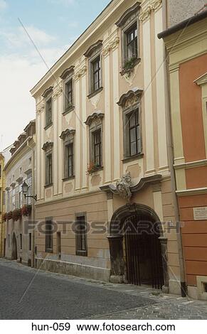 Building Facade Templon utca Sopron Hungary View Large Photo Image Stock Photo - Building Facade Templon utca Sopron Hungary. Fotosearch