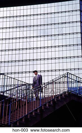 Businessman on Stairs Hong Kong View Large Photo Image Stock Image - Businessman on Stairs Hong Kong. Fotosearch