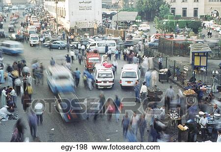 Busy Street by Rameses Station Cairo Egypt View Large Photo Image Stock Photo - Busy Street by Rameses Station Cairo Egypt. Fotosearch